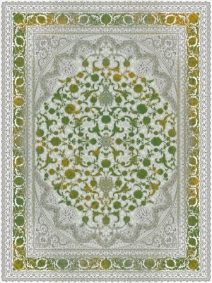 فرش 700 شانه وینتیج طلاکوب کد 5084 فردین